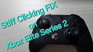 How to fix your left analog stick having stiff clicking on your Xbox Elite Series 2 controller