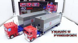 Transformers (Walmart) 40th ANNIVERSARY RETRO G1 OPTIMUS PRIME Review!!! [4K]