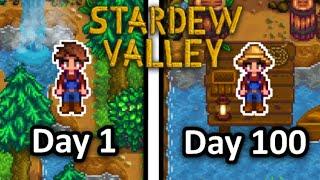 I Spent 100 Days in MODDED Stardew Valley