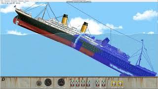 R.M.S Titanic sinking (Floating Sandbox)