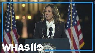 More than 75,000 watch Kamala Harris' closing argument in Washington, DC