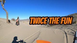 KTM 350 EXC-F Squared | Seeing Double in El Mirage with ADVsquared