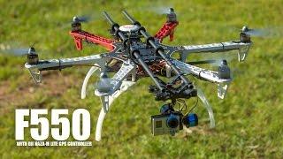 DJI F550 GPS Drone w/ NAZA Lite (RTF) - HeliPal.com