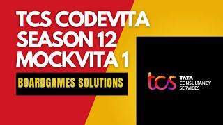 BoardGames Solutions | TCS CodeVita Season 12 | MockVita 1 | Tata Consultancy Services