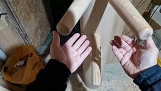 Testing Wooden Dummy Arms