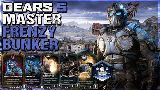 The Eternal Salvo Stuns! - Master Gunner on Bunker - Gears 5 Frenzy Horde 11-4-2021