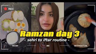 Ramzan Day 3 🫶| Aj bnaya air fry mein samosa 🫣| Sehri to iftar routine vlog | Life in italy️