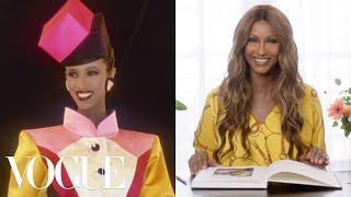 Iman Breaks Down 17 Looks From 1975 to Now | Life in Looks | Vogue