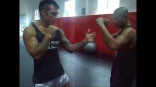 Roger Huerta Elbow Tutorial With Kru Chai at Phuket Top Team