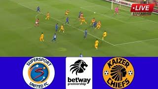 LIVE: Supersport United vs Kaizer Chiefs | Betway Premiership 2024-25 | Full Match Streaming