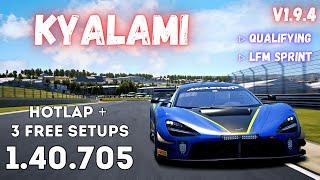 MCLAREN 720S GT3 EVO | KYALAMI 1.40.7 | HOTLAP + FREE SETUP | ACC v1.9