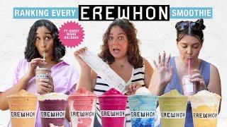 Trying Every Smoothie From Erewhon (LA's celebrity grocery store)