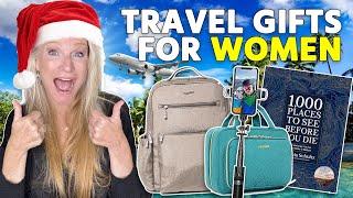 12 Best TRAVEL GIFTS for WOMEN - Holiday Gift Guide for Travel Lovers