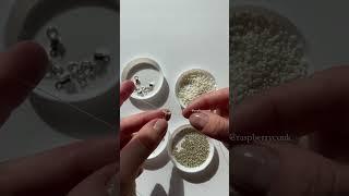 Mini beading tutorial! #beadingtutorial #beadedjewelrymaking #handmade #diyjewelry #seedbeads