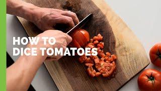 How to Dice Tomatoes