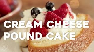 Cream Cheese Pound Cake Recipe | Grandbaby Cakes