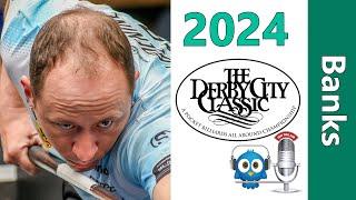 Shane Van Boening vs Brett Hall - Bank Pool - 2024 Derby City Classic rd 7