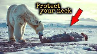 How he BARELY Survived a Polar Bear Attack (100% true)