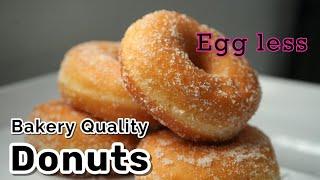 How to make EGG-LESS Bakery-Quality DONUTS at Home: Soft & Perfect. With detailed tips.