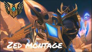 GRANDMASTER ZED MONTAGE - HIGH RANK WILD RIFT BEST MOMENTS