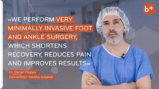 FOOT AND ANKLE INJURIES: Main injuries and treatment options | Dr Daniel Poggio