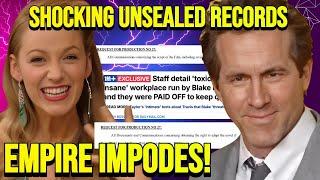 Blake Lively & Ryan Reynold CASE COLLAPSES after UNSEALED RECORDS Exposes THEIR PLOT Against Baldoni