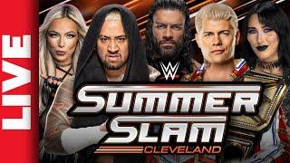  WWE SUMMERSLAM 2024 Live Stream Watch Along - CM Punk v Drew McIntyre + Cody Rhodes v Solo Sikoa