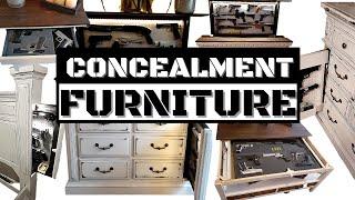 GUN CONCEALMENT FURNITURE IDEAS