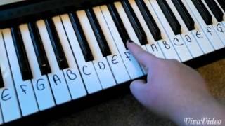 Simple "Davy Jones Locket" Piano Tutorial