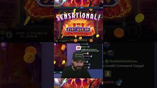 ROSHTEIN WON 1 MILLION ON ZEUS VS HADES #roshtein #zeusvshades #casino #slots #maxwin #shorts