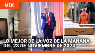 Lo mejor de Noticias Univision de la mañana | jueves 28 de noviembre de 2024