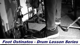 Drums Foot Pedal Technique Lesson: Foot Ostinato 1 - Christian Hoffe