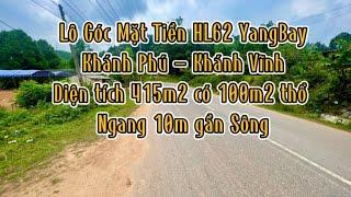 Đất mặt tiền HL62 YangBay Khánh Phú - Khánh Vĩnh. Mua Bán Nhà Đất Nha Trang Khánh Hoà