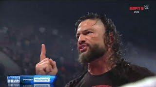 Roman Reigns Retorna Ataca Solo Sikoa e Destroy o Bloodline - WWE SmackDown 9/8/2024