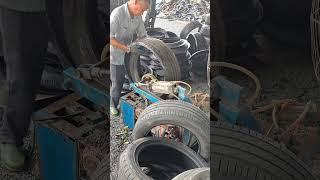 Tire cutting technology #mechanical