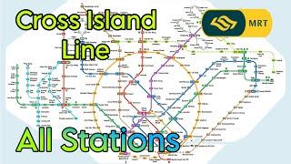 Cross Island Line - All Stations