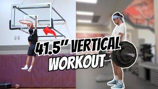 Training As a 41.5 inch Vertical Athlete