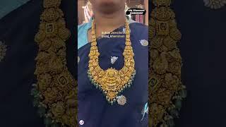 Net Weight 115 grams slsj khammam |@brideessentials Lakshmi Nakshi Haram #slsjkhammam #goldjewellery