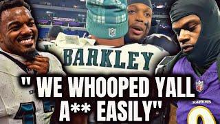 Watch Raw Emotions From Philadelphia Eagles After HUGE WIN vs Baltimore Ravens