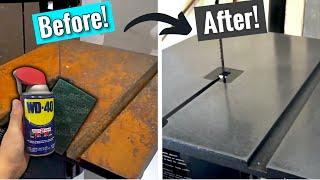 Best Affordable way to Remove Rust from your Tools!