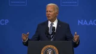 Biden Blunder the NAAC NAACP Convention Las Vegas NV  Jul 16, 2024