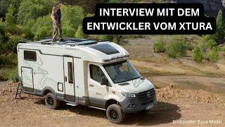 Interview mit Entwickler vom Eura Mobil XTURA I Caravan Salon 2024 I MoMa Campa