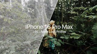 iPhone 16 Pro Max | Cinematic | 4K | Apple Log | ProRes