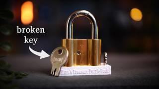 This padlock puzzle contains hidden treasure!!!