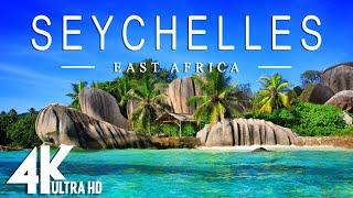 FLYING OVER SEYCHELLES (4K UHD) - Relaxing Music Along With Beautiful Nature Videos - 4K Video Ultra