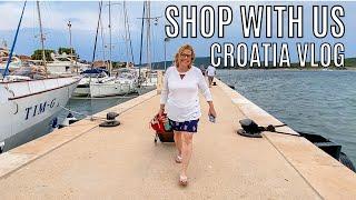 Mali Lošinj SHOPPING in CROATIA | SHOP WITH ME Furniture and Groceries | Ilovik TRAVEL VLOG