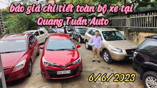 Báo giá tổng hợp các mẫu xe tại Quang Tuấn Auto | Giảm giá 10-20tr với hàng tồn