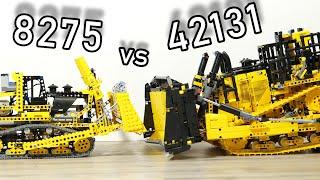 LEGO Bulldozer Comparison | LEGO 42131 vs 8275 | LEGO 8275 vs 42131 | Compare Cat D11 LEGO 2021