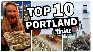 Tour of Portland, Maine: Top 10 Portland Maine Things To Do and See ️