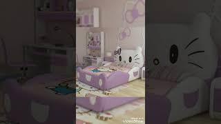 new kids bedroom ideas//girl kids bedroom ideas//pink theme bedroom for girl kids//bedroom ideas